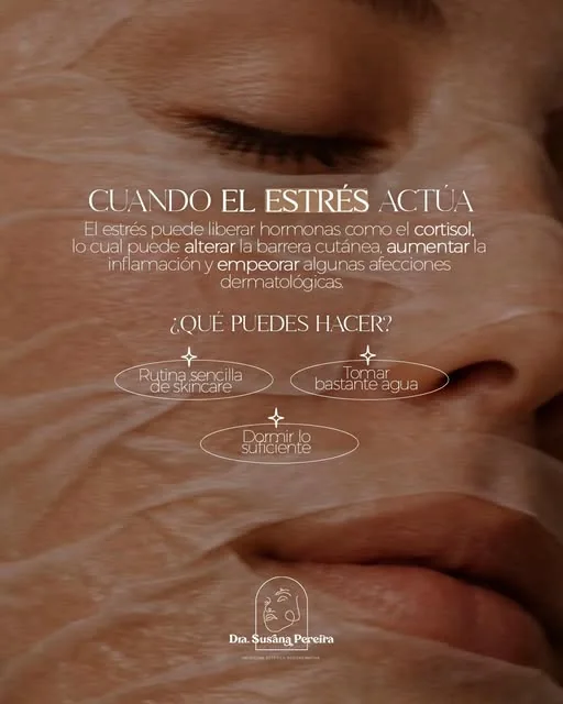 Cuando el estrés actúa en tu piel
